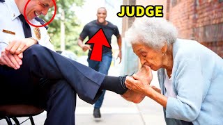 COP FORCED ELDERLY BLACK WOMAN TO KISS HIS BOOT, AND WHAT HER SON WILL DO WILL SHOCK YOU…