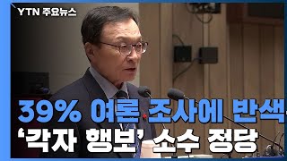 39% 여론조사에 '반색' 민주당...'각자 행보' 소수정당 / YTN