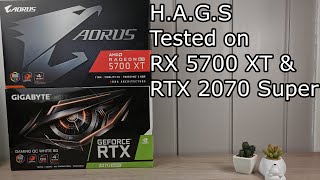 Hardware Accelerated GPU Scheduling tested on RX 5700 XT and RTX 2070 Super