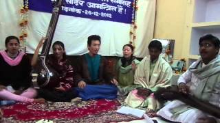 Dhrupad performance by students at "Abhinayam" Varanasi