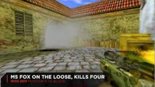 WCG 2011: M5 Fox vs. Blood Insane CS 1.6 Frag Clip