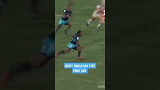Incredible Jerry Tuwai step that can send you to hell #rugby #fijirugby #youtubeshorts