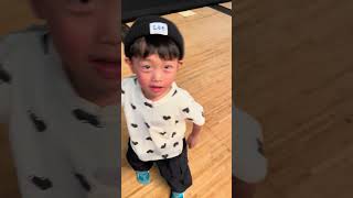 【お久しぶりです】飛行機の練習が必要な４歳 #kids #baby #癒し