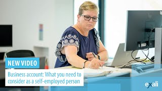 Business account: What you need to consider as a self-employed person