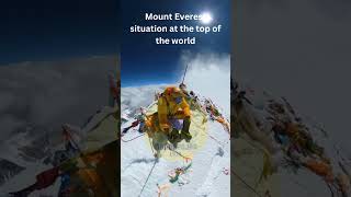 Mount Everest situation at the top #shors #shortsfeed #shorts #mounteverest #viral #trending