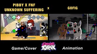 Corrupted “UNKNOWN SUFFERING” But Everyone Sings It | Come Learn With Pibby | GAME x FNF Animation