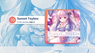 【COXETA】Sunset Toybox (ADVANCED 10) Chart View 譜面演示【Noter: Jmak \u0026 Scyll】