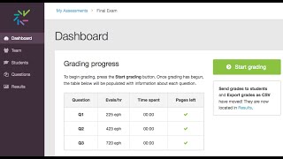Crowdmark grading integrated into Blackboard Learn