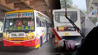 কলকাতার মধ্যে খেলা 😀| Raichak To Kolkata Bus Journey........