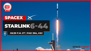 Watch Live! 25th Launch of the year for SpaceX | Starlink 6-44 Mission | Falcon 9 Launch