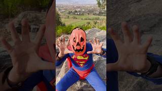 Superman ghost prank on Captain America #shorts