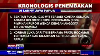 Inilah Kronologis Kontak Senjata TNI dan OPM di Papua