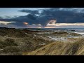 zeitraffer strand von amrum schlechtes wetter kommt auf