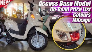 2025 Suzuki Access 125 Base Model, On Road Price, Colours, Mileage, Specs