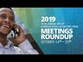 2019 World Bank Group-IMF Annual Meetings Wrap Up