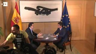 Rajoy y Rivera, reunidos para impulsar la negociación