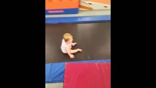 Claire meets trampoline ♡