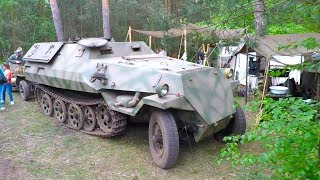 Schützenpanzerwagen  Sd.Kfz. 251 Wehrmacht Garnisonschau Jüterbog 2018 Altes Lager