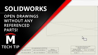 Open Assembly or Drawing Files with no Parts - SOLIDWORKS Tech Tip