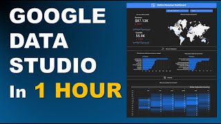 Google Data Studio Complete Tutorial for Beginners 🔥