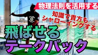 強いタメとシャローイングを両立させるテークバックの方法【15 subs available】