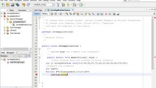 Java program find the average of array elements