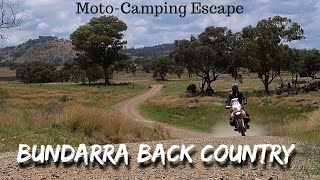 Bundarra Back Country- Motorbike Camping- DR650