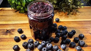 BLUEBERRY JAM || EASY RECIPE FOR NEW COOKS || TASTY BLUEBERRY JAM #BLUEBERRY JAM #JAM RECIPES #JAM