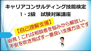 【「自己理解」支援】必見！これは相談者を悩みから解放し、不安を吹き飛ばす一番良い支援方法です。