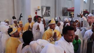 Church Eritrean orthodox tewahdo  ንግደት ቅዱስ ዑራኤል ሙንሽን ዑደት ታቦት 2019