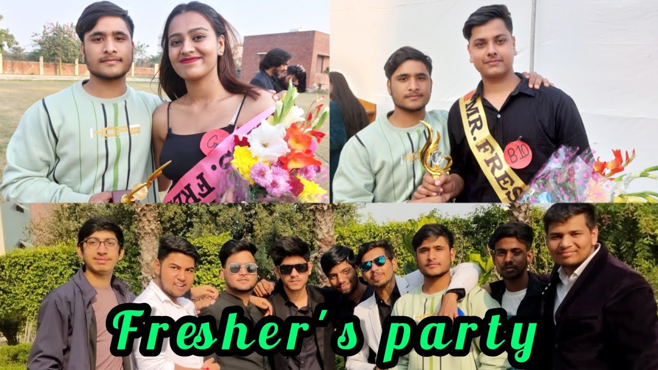 Fresher's Party |B-tech 2022 Batch Of Kcc Noida|Kcc Institute Of ...