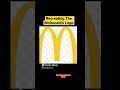 Recreating The McDonald’s Logo (Pt. 1) #bobthebeast #fyp #viralshorts #shorts #mcdonalds