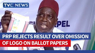 PRP Rejects Result Over Omission of Logo on Ballot Papers