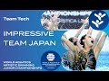 🥈 Impressive Team Tech routine from 🇯🇵 Japan | Artistic Swimming Junior Championships 2024