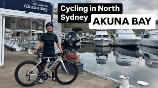 CYCLING IN NORTH SYDNEY - AKUNA BAY! ⛰️🛥️