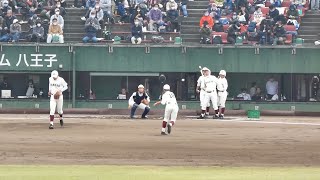 早稲田実業 シートノック  2020年11月7日(土)秋季東京都高校野球大会[準々決勝二松學舍大附戦]