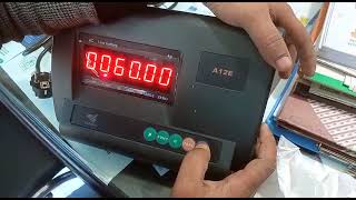 Monitor A12e calibration