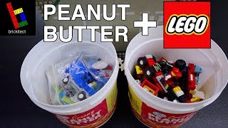 Vintage LEGO Found in Peanut Butter Tubs (LEGO Garage Sale Find)
