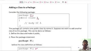 Adding a Class to a Package