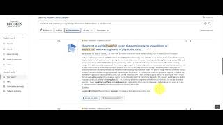 How to use the Academic Search Complete database (n)