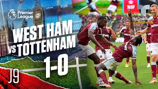 Highlights & Goals | West Ham vs. Tottenham 1-0 | Premier League | Telemundo Deportes