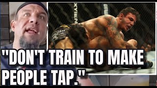 Frank Mir and Matt Serra agree on this rule in Jujitsu: \