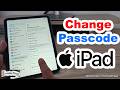 How to Change Passcode on iPad