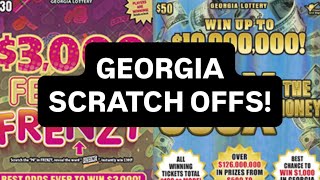 🔴 LIVE Georgia Scratch Off Session: $30 And $50 Tickets!