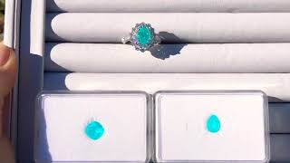 AGL Certified Brazilian Paraiba Tourmalines for Sale!!