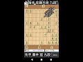 将棋 棋譜並べ 藤井 猛 九段 vs. 佐藤天彦 九段 第61期 王位戦 予選