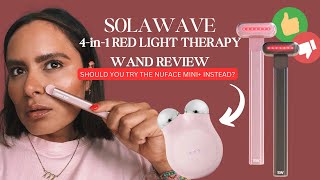 SOLAWAVE 4-in-1 Red Light Therapy Wand, is it worth it? | Nadia Vega