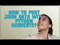 How to POST JSON data with Python Requests?
