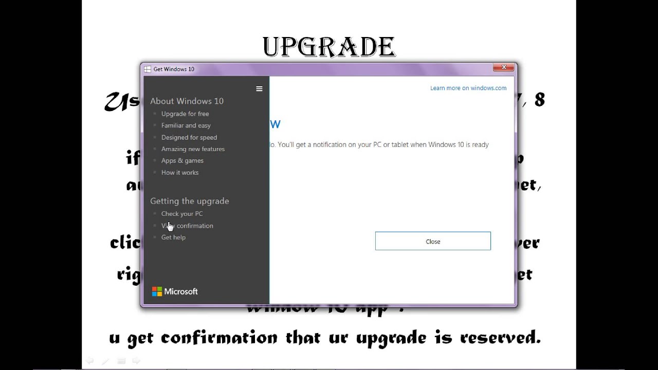 Windows 10 What New & How To Upgrade - YouTube