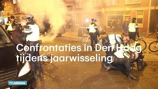 Harde confrontaties in Den Haag tijdens jaarwisseling - RTL NIEUWS